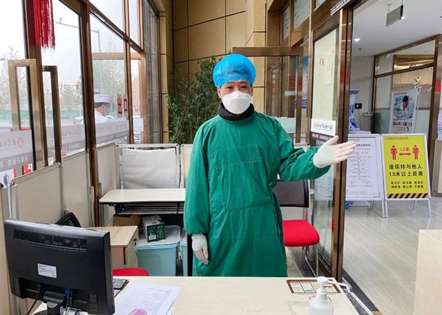 【導醫故事】谷金山：愿化一燭光，照亮導醫路，溫暖一方人