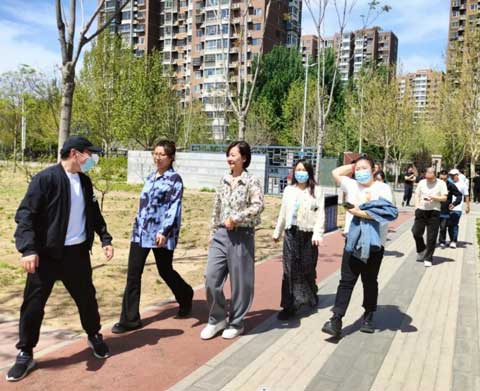 “腳踏實地，步步為贏”我院舉行春季健步走活動