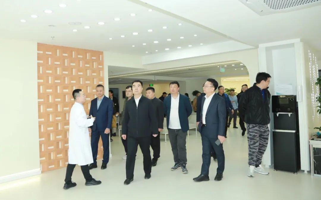 民建大興區工委調研會員企業——博濟健康體檢中心